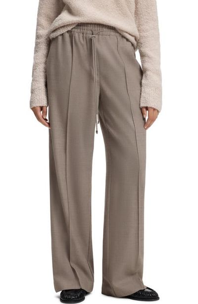 BOSS BOSS Tavati Wide Leg Wool Blend Pants