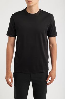 BOSS BOSS Tessler Cotton Ringer T-Shirt