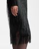 BOSS BOSS Vafray Fringe Midi Skirt - 3