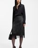 BOSS BOSS Vafray Fringe Midi Skirt - 5