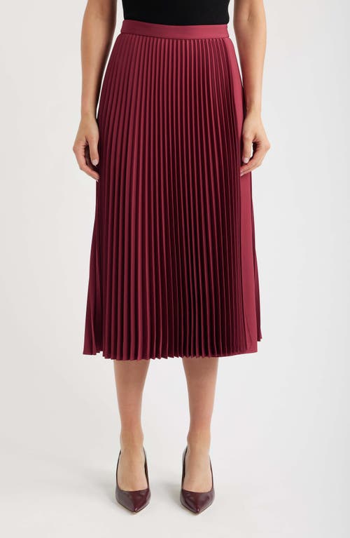 BOSS BOSS Vaklimt Pleated Midi Skirt