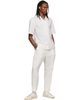 BOSS BOSS White & Beige Striped Shirt - 4