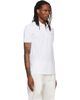 BOSS BOSS White Contrast-Tipped Cotton Piqué Polo - 2