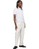 BOSS BOSS White Contrast-Tipped Cotton Piqué Polo - 4