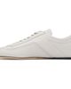 BOSS BOSS White Debossd Logo Nappa-leather Sneakers - 3