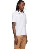 BOSS BOSS White Embroidered-Logo Polo - 2