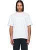 BOSS BOSS White Embroidered Logo T-shirt - 1