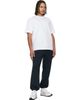 BOSS BOSS White Embroidered Logo T-shirt - 4