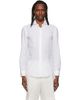 BOSS BOSS White Linen & Cotton Shirt - 1