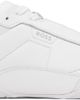 BOSS BOSS White Logo Detail Leather Sneakers - 1