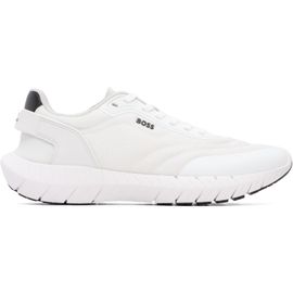 BOSS BOSS White Mesh Sneakers
