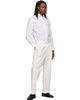 BOSS BOSS White Regular-Fit Easy-Iron Stretch Cotton Shirt - 4