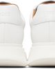 BOSS BOSS White Rubber-Outsole Leather Sneakers - 2
