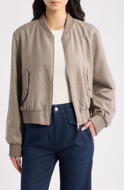 BOSS BOSS Wool Blend Bomber Jacket