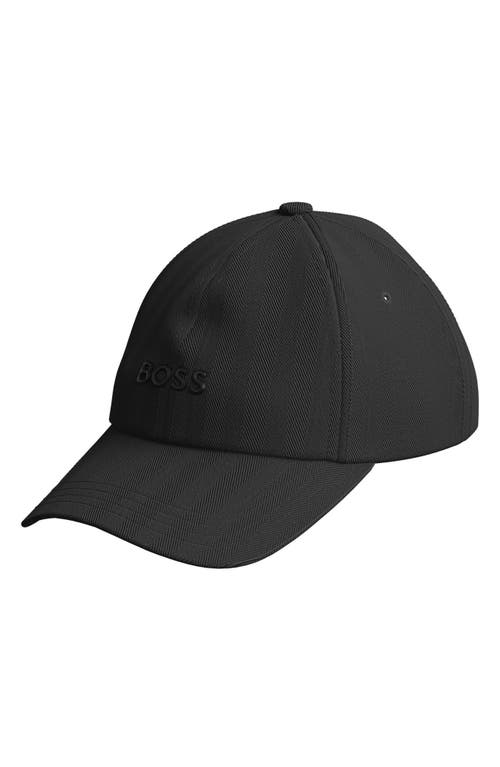 BOSS BOSS Zed Jersey Herringbone Adjustable Baseball Cap