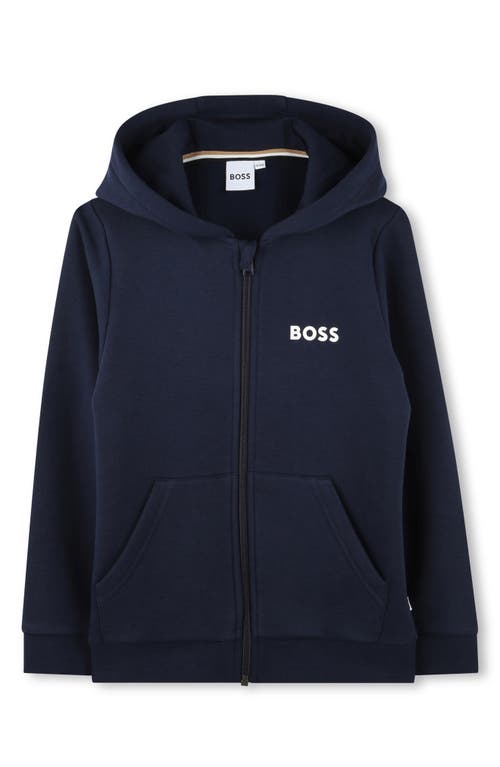 BOSS Kidswear BOSS Kidswear Kids' Graphic Zip-Up Hoodie