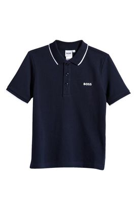 BOSS Kidswear BOSS Kidswear Kids' Tipped Cotton Piqué Polo
