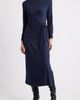 BOSS Orange BOSS Orange Erlot Side Tie Long Sleeve Midi Dress - 1