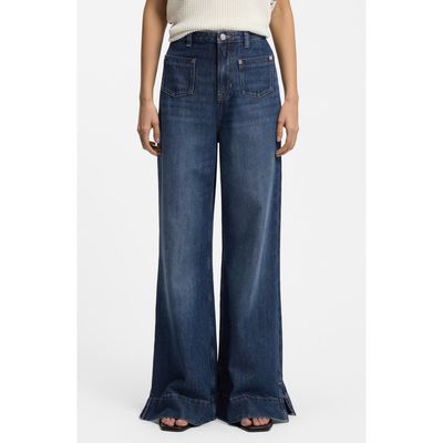 BOSS Orange BOSS Orange Marlene High Waist Wide Leg Flare Jeans