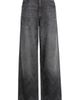 BOSS Orange BOSS Orange Slouchy Rhinestone Wide Leg Jeans - 5