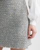 BOSS Orange BOSS Orange Vatoni Tweed Fringe Hem Miniskirt - 4