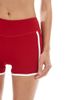 Bo+Tee Bo+Tee contrast trim mini shorts in red and white - 4