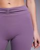 Bo+Tee Bo+Tee gathered waist leggings in dusky purple - part of a set - 3