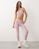 Bo+Tee Bo+Tee halterneck v-neck cross back sports bra in light pink - part of a set - 2