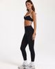 Bo+Tee Bo+Tee high rise soft active leggings in black - 2
