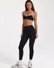 Bo+Tee Bo+Tee high rise soft active leggings in black - 3