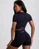Bo+Tee Bo+Tee high waist define mini shorts in black - part of a set-pink - 2