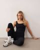 Bo+Tee Bo+Tee low back jumpsuit in black - 4