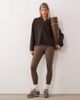 Bo+Tee Bo+Tee oversized hoodie in espresso-Brown - 2