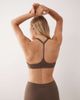 Bo+Tee Bo+Tee racer back bra in cocoa - part of a set-Brown - 3