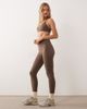 Bo+Tee Bo+Tee racer back bra in cocoa - part of a set-Brown - 4