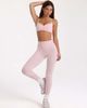 Bo+Tee Bo+Tee soft active high rise leggings in blush pink - 2