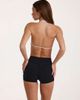 Bo+Tee Bo+Tee soft active high waist mini shorts in black - 4