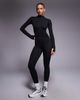 Bo+Tee Bo+Tee thermal seamless jumpsuit in black - 1