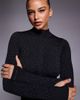 Bo+Tee Bo+Tee thermal seamless jumpsuit in black - 4