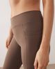 Bo+Tee Bo+Tee v-waist leggings with pockets in cocoa - part of a set-Brown - 3