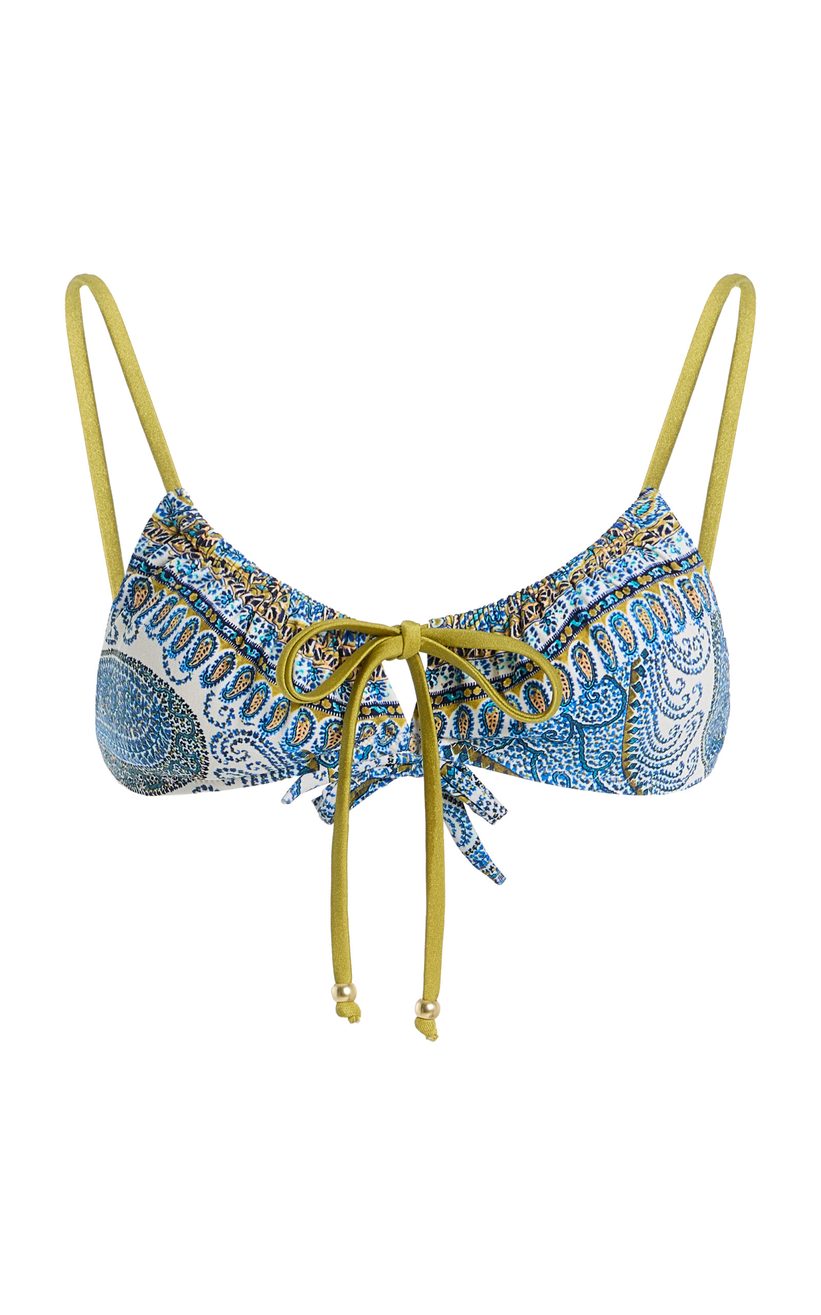 BOTEH BOTEH Arcadia Paisley Gathered Bralette