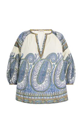 BOTEH BOTEH Arcadia Paisley Smock Blouse