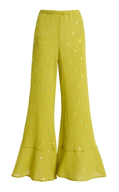 BOTEH BOTEH Solene Sequined WideLeg Pants