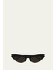 Bottega Veneta 52MM Angle Cateye Sunglasses - 1