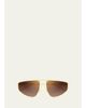 Bottega Veneta 59MM Aviator Sunglasses - 1