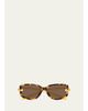 Bottega Veneta 59MM Knot Rectangular Sunglasses - 1