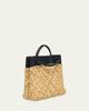 Bottega Veneta Andiamo Small Raffia Crossbody Bag - 3