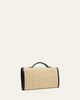 Bottega Veneta Andiamo Woven Raffia Clutch Bag - 3