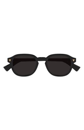 Bottega Veneta Bottega Veneta 49mm Small Round Sunglasses