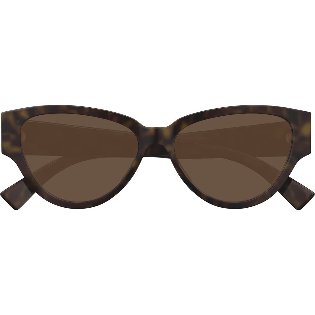Bottega Veneta Bottega Veneta 56mm Polarized Cat Eye Sunglasses
